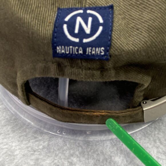 Nautica Tan Logo Baseball Cap Dad Hat Strapback Adjustable Cotton Casual Classic - Picture 9 of 10